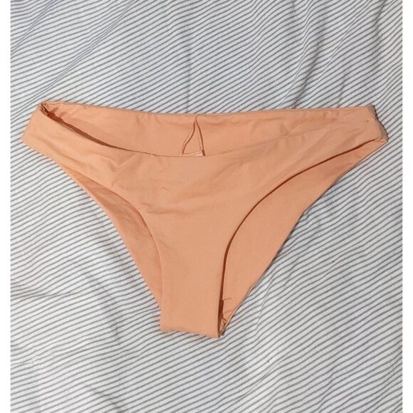 New L*Space | Sandy Bikini Bottom in Tangy Coral - Picture 2 of 11